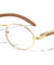 Clear Lens Oval Wholesale Glasses