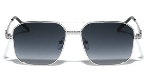 Chain Temple Square Aviators Wholesale Sunglasses