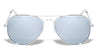 Silver Aviators Wholesale Bulk Sunglasses