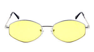 Small Thin Metal Color Lens Sunglasses Wholesale