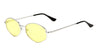 Small Thin Metal Color Lens Sunglasses Wholesale