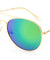 MICA Aviators Color Mirror Wholesale Bulk Sunglasses