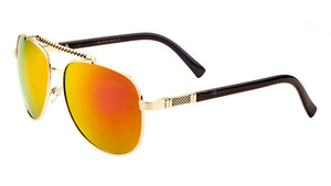 MICA Aviators Color Mirror Wholesale Bulk Sunglasses