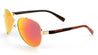 MICA Aviators Color Mirror Wholesale Sunglasses