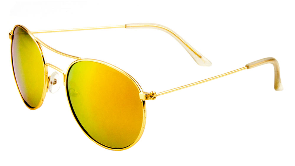 MICA Aviators Color Mirror Wholesale Bulk Sunglasses