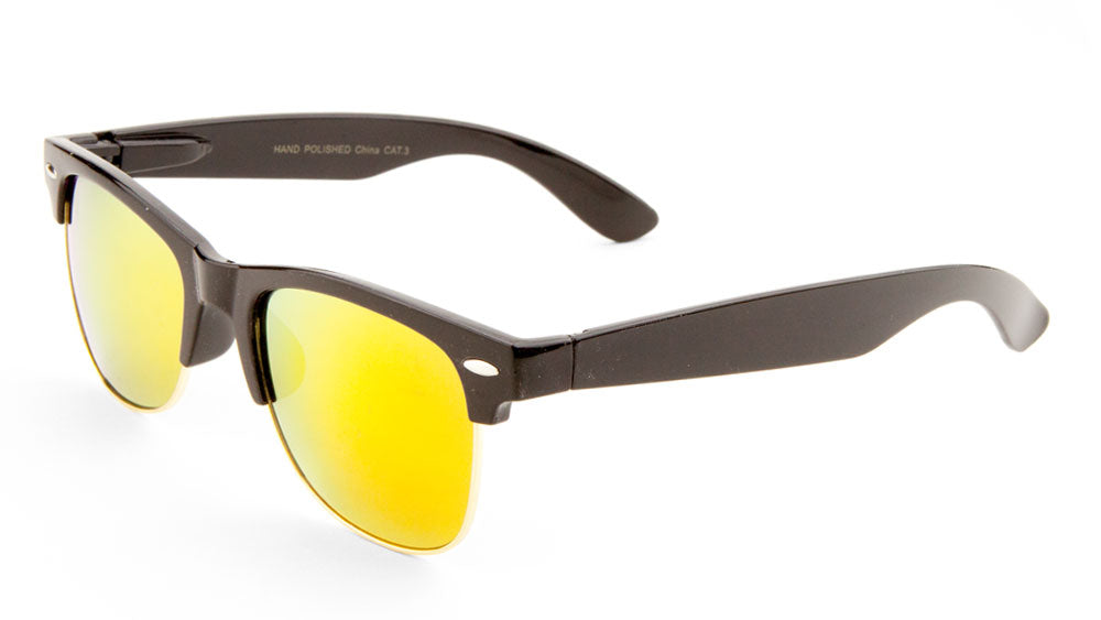 MICA Spring Hinge Combination Color Mirror Wholesale Sunglasses