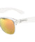 MICA Combination Crystal Frame Color Mirror Sunglasses