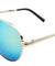 MICA Spring Hinge Aviators Color Mirror Wholesale Bulk Sunglasses