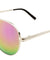 MICA Spring Hinge Aviators Color Mirror Wholesale Bulk Sunglasses