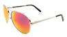 MICA Spring Hinge Aviators Color Mirror Wholesale Bulk Sunglasses