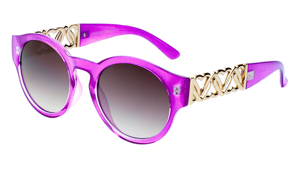 Retro Heart Temple Wholesale Bulk Sunglasses Frontier Fashion,