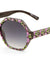 Flower Pattern Hexagon Wholesale Bulk Sunglasses