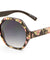 Flower Pattern Hexagon Wholesale Bulk Sunglasses