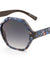 Flower Pattern Hexagon Wholesale Bulk Sunglasses