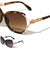 Oversized Jaguar Hinge Fashion Butterfly Wholesale Sunglasses