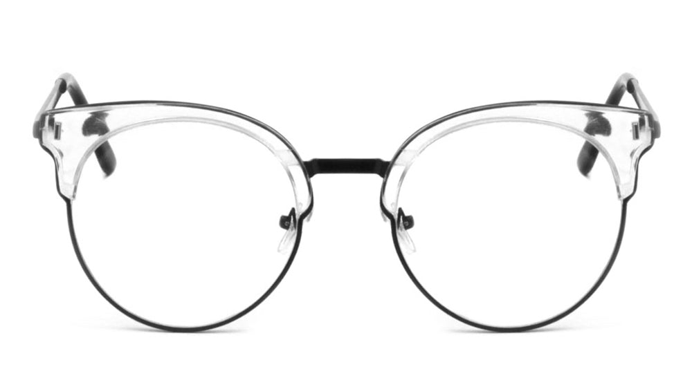 Retro Combination Clear Lens Wholesale Glasses
