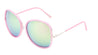 Butterfly Color Mirror Wholesale Bulk Sunglasses