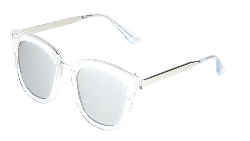 Crystal Retro Color Mirror Wholesale Bulk Sunglasses