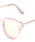 Crystal Retro Color Mirror Wholesale Bulk Sunglasses