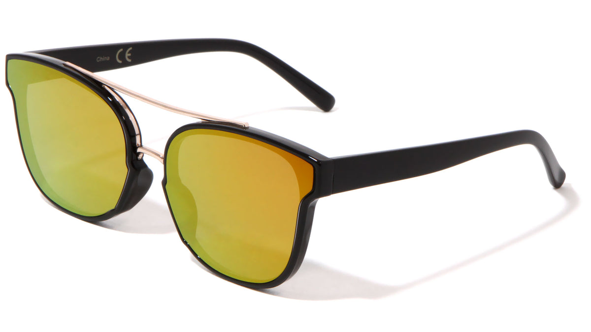 Retro Horned Cat Eye Wholesale Sunglasses