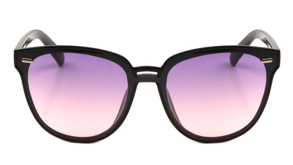 Retro One Piece Oceanic Color Lens Wholesale Bulk Sunglasses