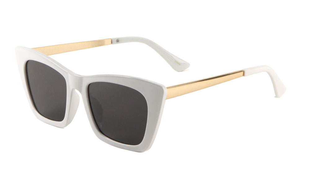 Cat Eye Rectangular Fashion Sunglasses Wholesale