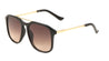 Plastic Fashion Aviators Metal Brow Bar Sunglasses Wholesale