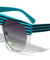 Flat Top Stripe Sunglasses Wholesale