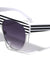Flat Top Stripe Sunglasses Wholesale