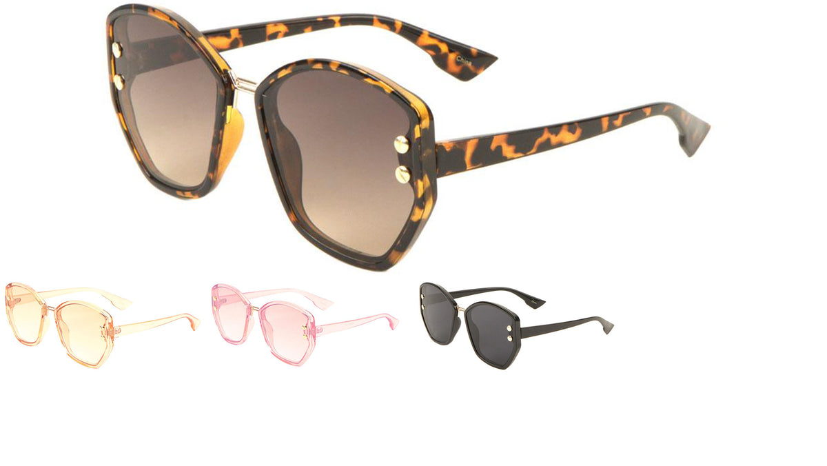 Angled Cat Eye Sunglasses Wholesale