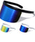 Shield Visor Color Mirror Sunglasses Wholesale