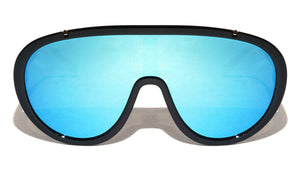 Rounded Shield Wholesale Sunglasses