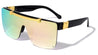 Rimless Flip-up Classic Shield Fashion Wholesale Sunglasses