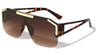 Semi-Rimless One Piece Shield Wholesale Sunglasses