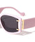 Butterfly Cut Out Thick Temple Wholesale Sunglasses