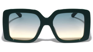 Diamond Pattern Temple Butterfly Wholesale Sunglasses