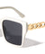Retro Cat Eye Chain Temple Wholesale Sunglasses