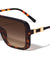 Flat Top Shield Tappered Temple Wholesale Sunglasses