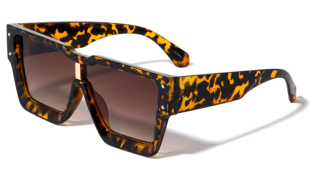 Thick Rim Retro Fashion Wholesale Sunglasses