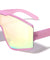 Oversized Semi-Rimless Butterfly Wholesale Sunglasses