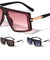 Flat Top Chain Temple Wholesale Sunglasses
