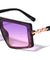 Flat Top Chain Temple Wholesale Sunglasses