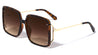 Thin Temple Rounded Square Wholesale Sunglasses