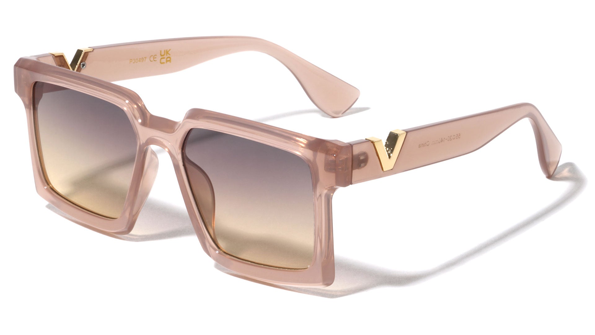New Personalized Sunglasses For Men, Square Millionaire Sunglasses