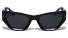 Flat Temple Retro Sharp Cat Eye Wholesale Sunglasses