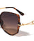 Loop Chain Temple Geometric Butterfly Wholesale Sunglasses