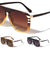 Three Gold Bar Flat Top Fashion Aviators Wholesale Sunglasses
