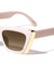 Gold Side Bar Retro Cat Eye Wholesale Sunglasses