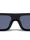 Jaguar Temple Accent One Piece Shield Wide Rectangle Wholesale Sunglasses