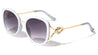 Temple Rhinestone Loop Fashion Cat Eye Wholesale Sunglasses